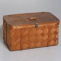 SPÅNKORG med lock, 1900-talets mitt