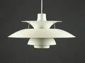 Poul Henningsen. PH5 pendel af hvidlakeret metal