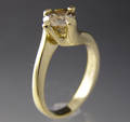 Solitaire ring ca. 1.07 ct.