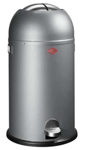 Wesco. Skraldespand, Kickmaster Silver