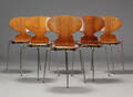Arne Jacobsen. Myren. Spisestole stabelstole, model 3100 6