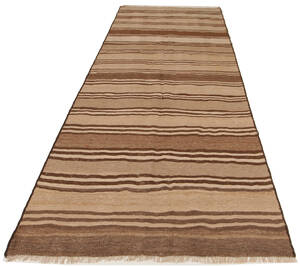 Handknuten persisk matta, Harsin-Kelim 330 x 145 cm