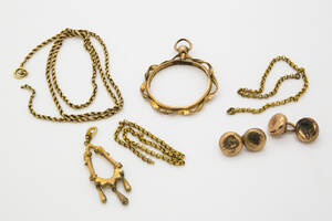 Konvolut Schmuck 333er und 585er Gold 4