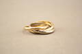 Ring i guld och vitguld 18 k