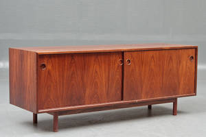 Dansk møbelproducent Fritstående skænk, palisander