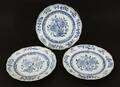 Tallrikar 3st, Kina, Kangxi, 1700-tal