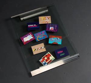 Fire rammer af glas og aluminium 4