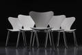 Arne Jacobsen. Seks Syver-stole, Model 3107 6 