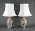 Par kinesiske lamper af porcelæn 2