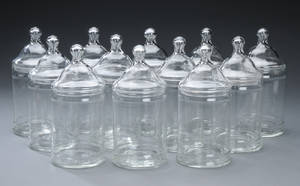 Samling apotekerbolcheglas 12