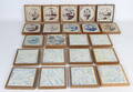 Samling Hollandske fliser. 17-1800 tallet. 22