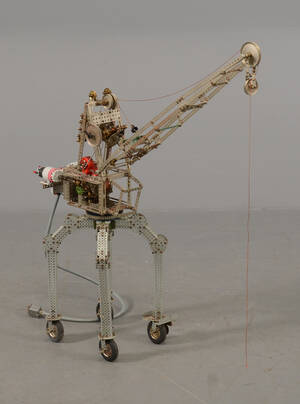 Meccano kran m motor, 1900-tallets 2. halvdel