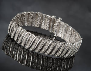 Brillantarmband - ca. 5.50 ct. 