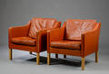 Børge Mogensen. To lænestole model 2207 2