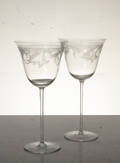 Rosenthal, Versace. Paret höga vinglas 2