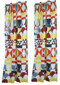 Josef Frank, Svenskt Tenn. 2 st. Gardinlängder