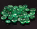Uindfattet behandlede smragder ca. 250 ct.
