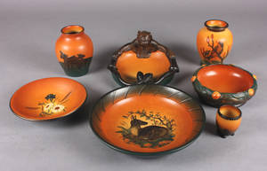 Ipsens Enke, syv dele keramik 7 