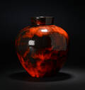 Herman A. Kähler. Vase af stentøj