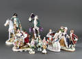 Samling figurer af porcelæn 10