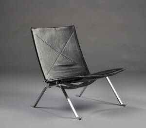 Poul Kjærholm. Lænestol, model PK22