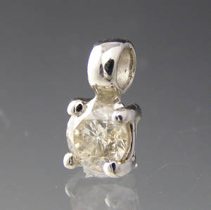 Brillant vedhæng ca. 0.50 ct.