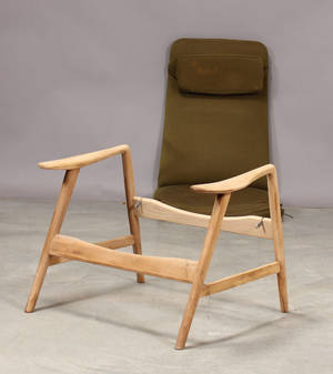 Alf Svensson. Kontur lænestol 