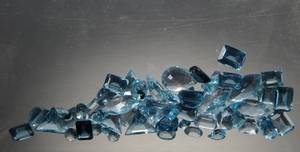 Samling uindfattede topaser - 82 ct. Denne auktion er annulleret - se nu vare 1965877