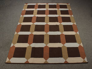 Moderne Kelim, 202 x 302 cm.