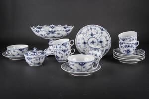 Royal Copenhagen, Musselmalet helblonde og halvblonde 16