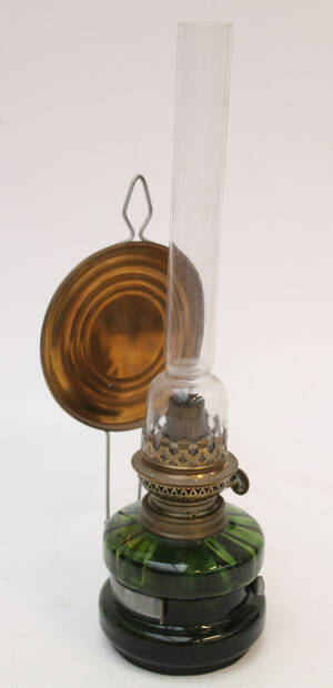 Fotogenlampa för vägghängning, 18001900-tal