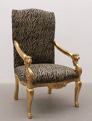 Karmstol, barockstil