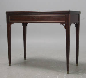 Spelbord, mahogny, 1900-talets första hälft