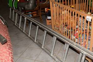 Aluminiumstegar, 2st, , H 290 cm, H 380 cm