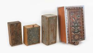 Timplådor 4st, delvis 1800-tal