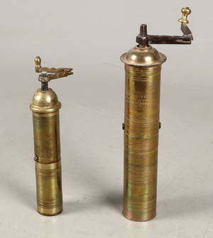 Persiske pebermøller, 18001900-tallet 2 