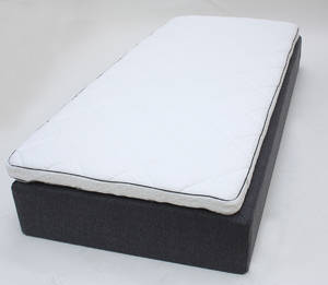 Svensktillverkad resårsäng med bäddmadrass 80X200