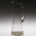 KANNA, glas, slipad dekor, jugend, 1900-talets början