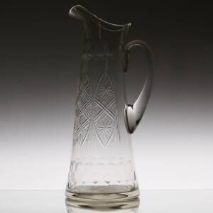 KANNA, glas, slipad dekor, jugend, 1900-talets början