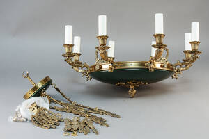 Lysekrone empireform