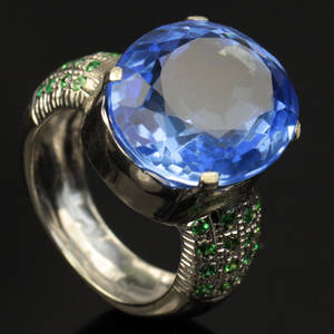Topas ring ca. 21.90 ct.