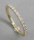 Diamant ring. Ca. 0.50 ct