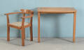 Trip Trap. Skrivebord samt armstol af teak 2