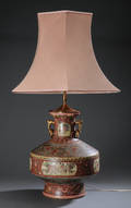 Stor kinesisk lampe af nyere dato