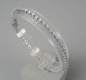 Brillant armbånd. Ca. 2.17 ct