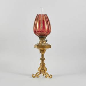 Bordsfotogenlampa, omkring 1900