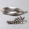 BROSCHER, 2st, silver
