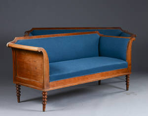 Sofa, par sofaer af mahogni 2
