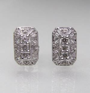 Brillant-Diamant-Ohrstecker  2 