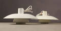 Poul Henningsen. PH 43 pendler af hvidlakeret metal 2